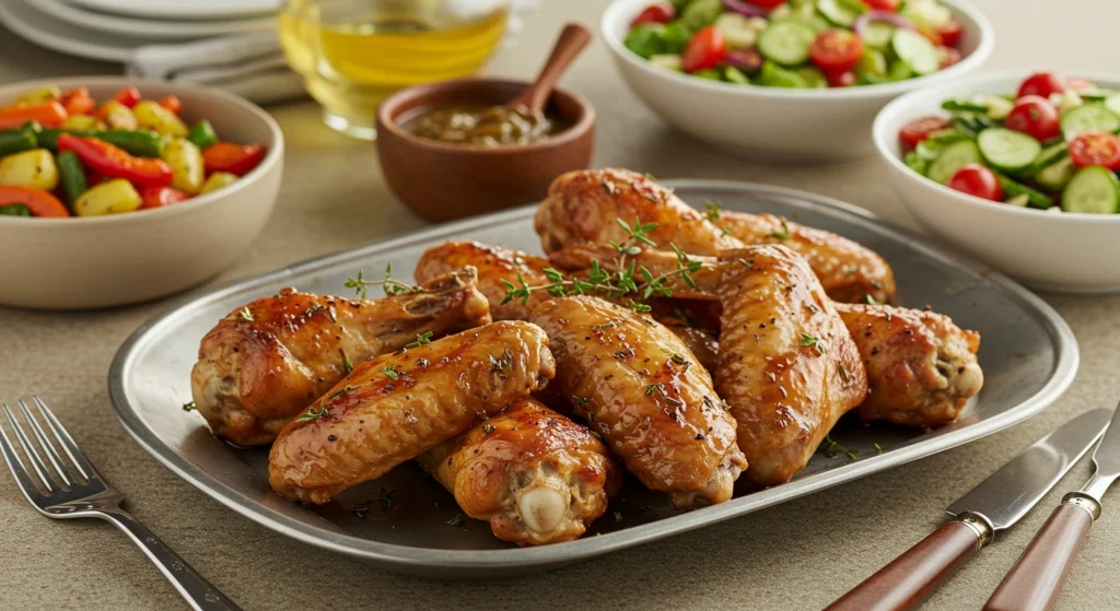 oven baked turkey wings